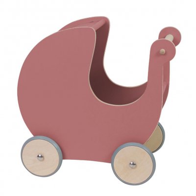 WOODEN TOY PRAM & WALKER