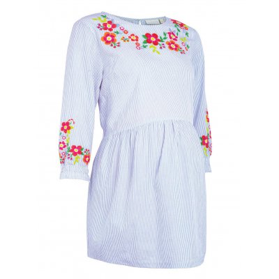 Embroidered Maternity Blouse