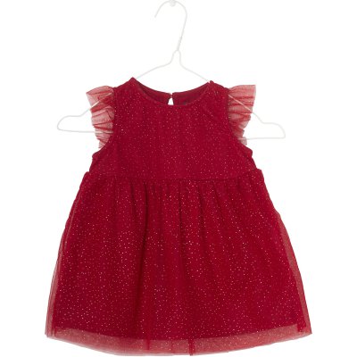 BABY PARTY DRESS IN RED